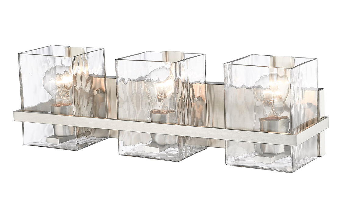 Vanity Z-Lite 1938-3V-BN Brushed Nickel Bennington 3 Light Vanity Z-Lite