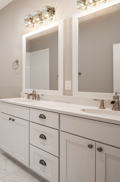 Vanity Z-Lite 1938-3V-BN Brushed Nickel Bennington 3 Light Vanity Z-Lite