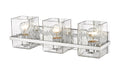 Vanity Z-Lite 1938-3V-CH Chrome Bennington 3 Light Vanity Z-Lite