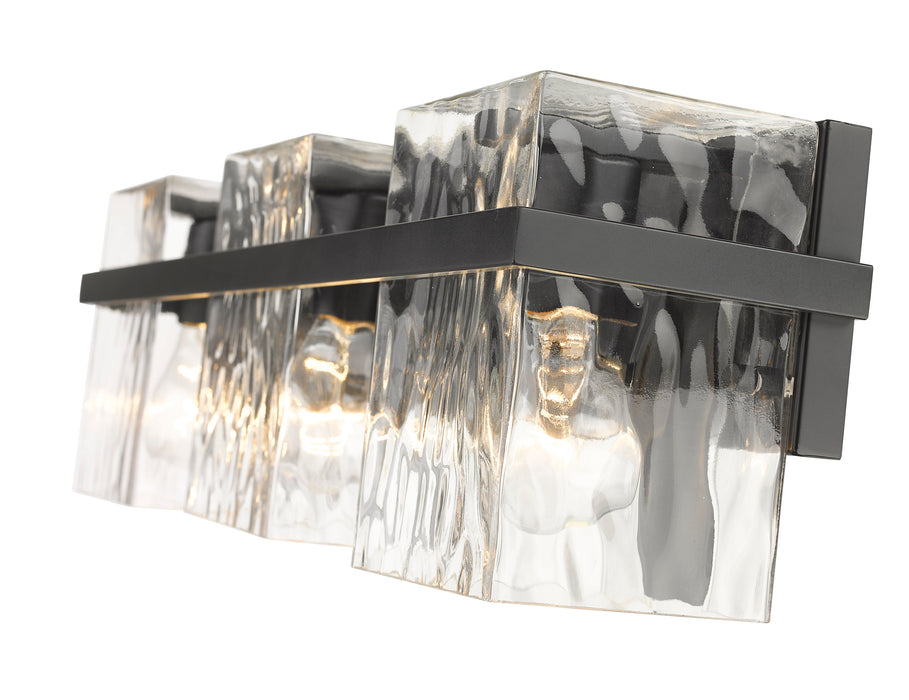 Vanity Z-Lite 1938-3V-MB Matte Black Bennington 3 Light Vanity Z-Lite