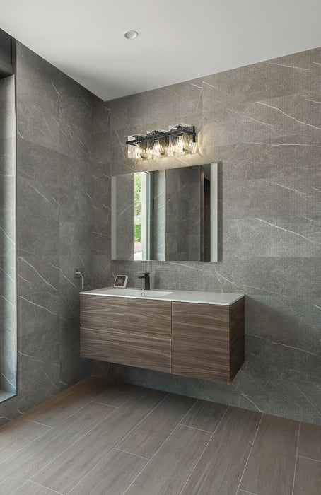 Vanity Z-Lite 1938-3V-MB Matte Black Bennington 3 Light Vanity Z-Lite