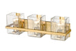 Vanity Z-Lite 1938-3V-MGLD Modern Gold Bennington 3 Light Vanity Z-Lite