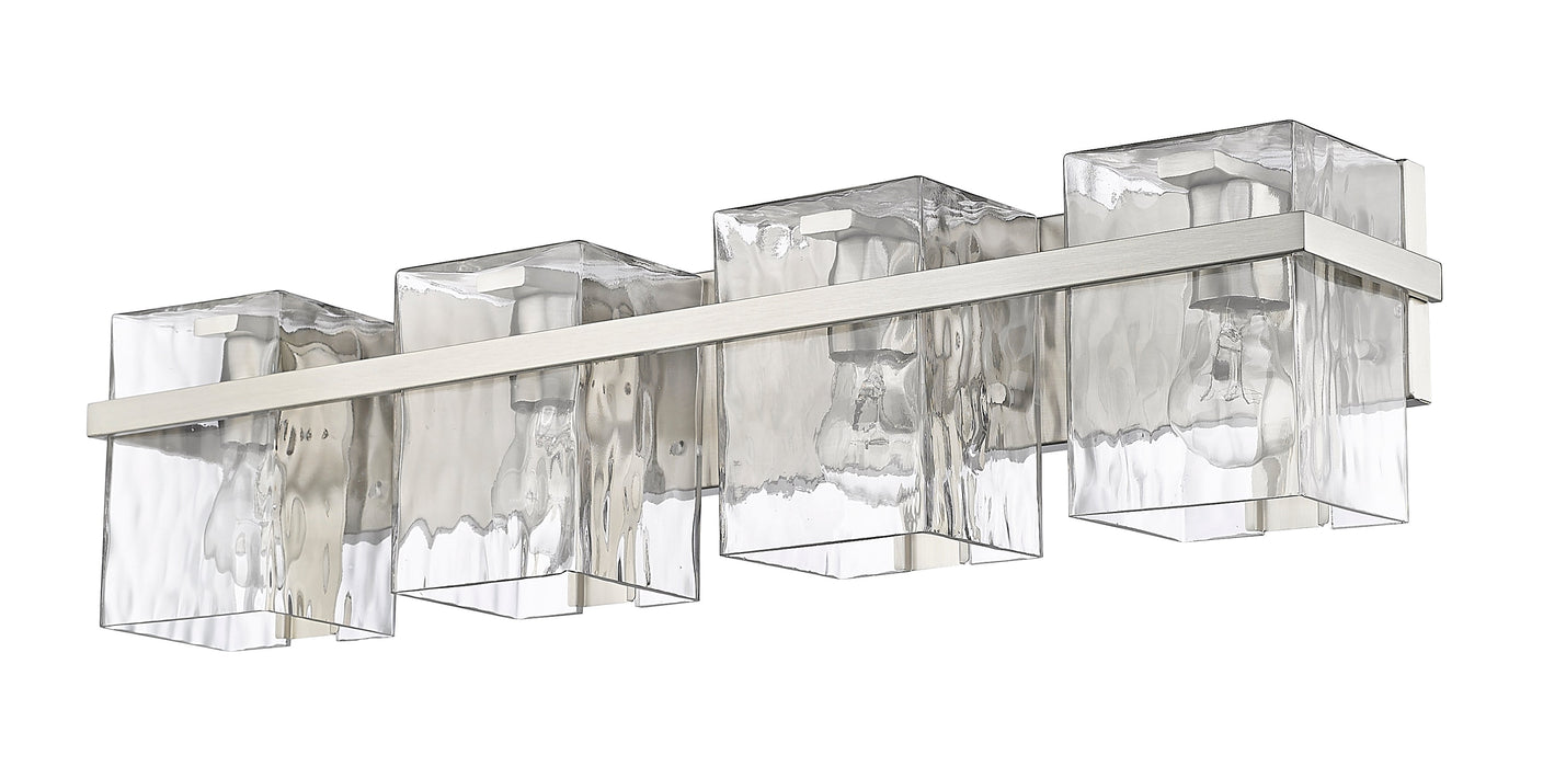 Vanity Z-Lite 1938-4V-BN Brushed Nickel Bennington 4 Light Vanity Z-Lite