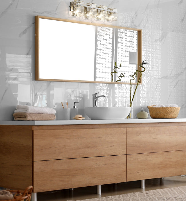 Vanity Z-Lite 1938-4V-BN Brushed Nickel Bennington 4 Light Vanity Z-Lite