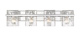 Vanity Z-Lite 1938-4V-CH Chrome Bennington 4 Light Vanity Z-Lite