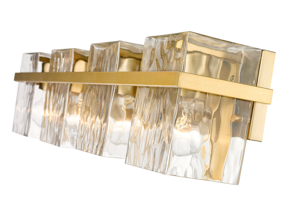 Vanity Z-Lite 1938-4V-MGLD Modern Gold Bennington 4 Light Vanity Z-Lite