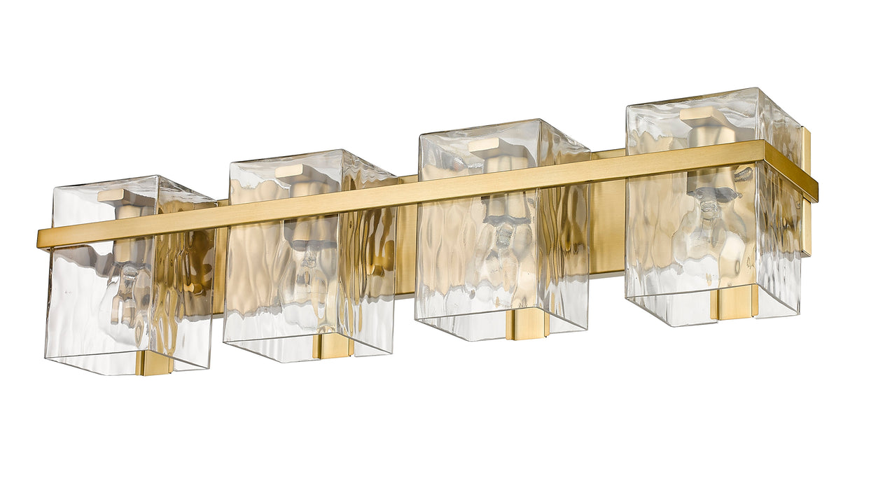 Vanity Z-Lite 1938-4V-MGLD Modern Gold Bennington 4 Light Vanity Z-Lite