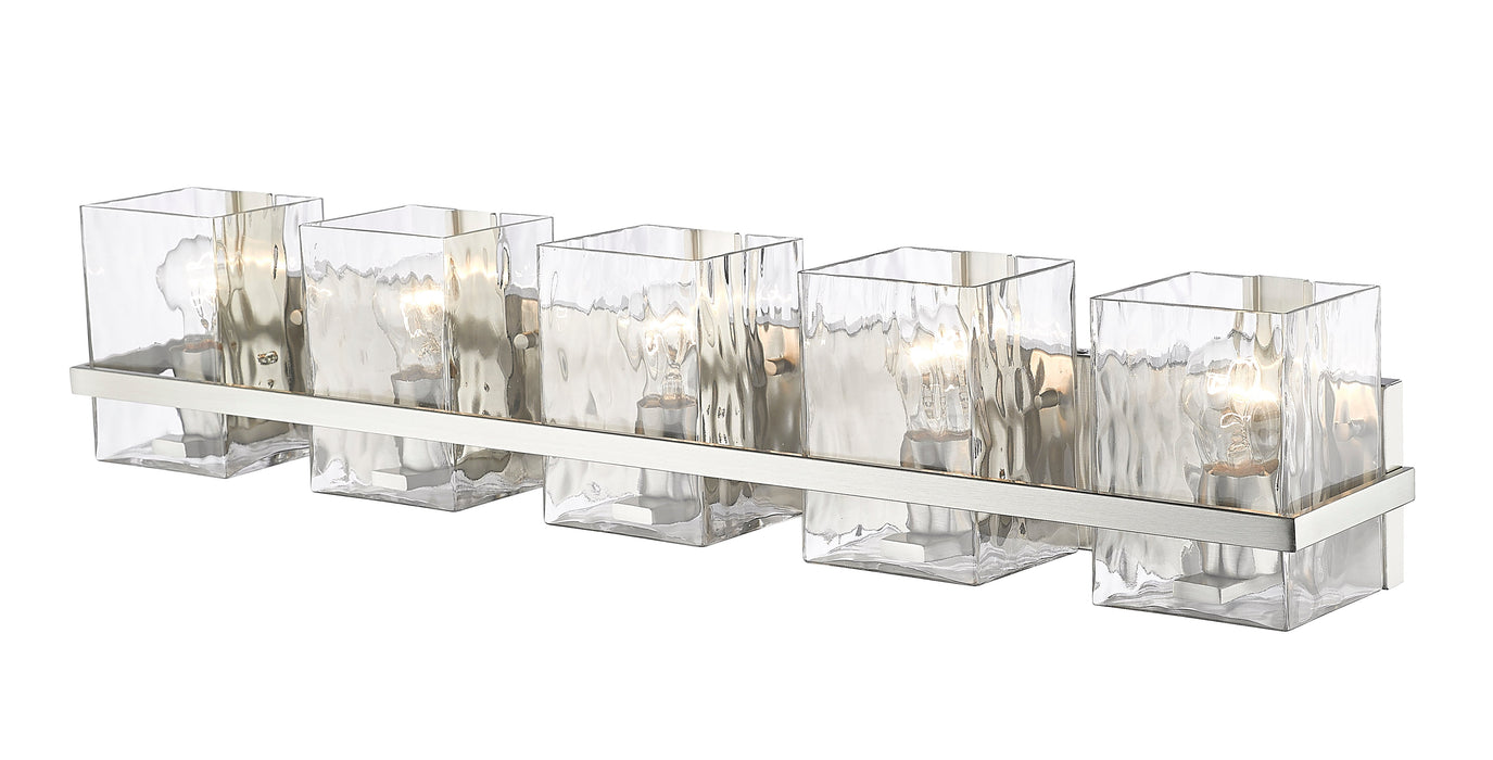 Vanity Z-Lite 1938-5V-BN Brushed Nickel Bennington 5 Light Vanity Z-Lite