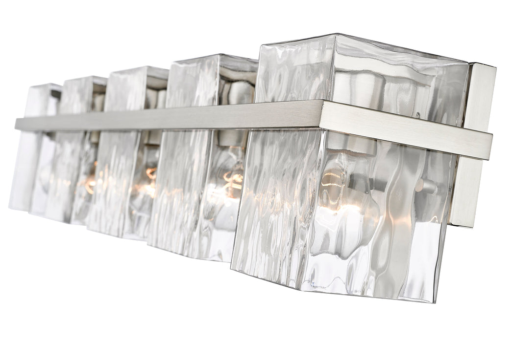 Vanity Z-Lite 1938-5V-BN Brushed Nickel Bennington 5 Light Vanity Z-Lite