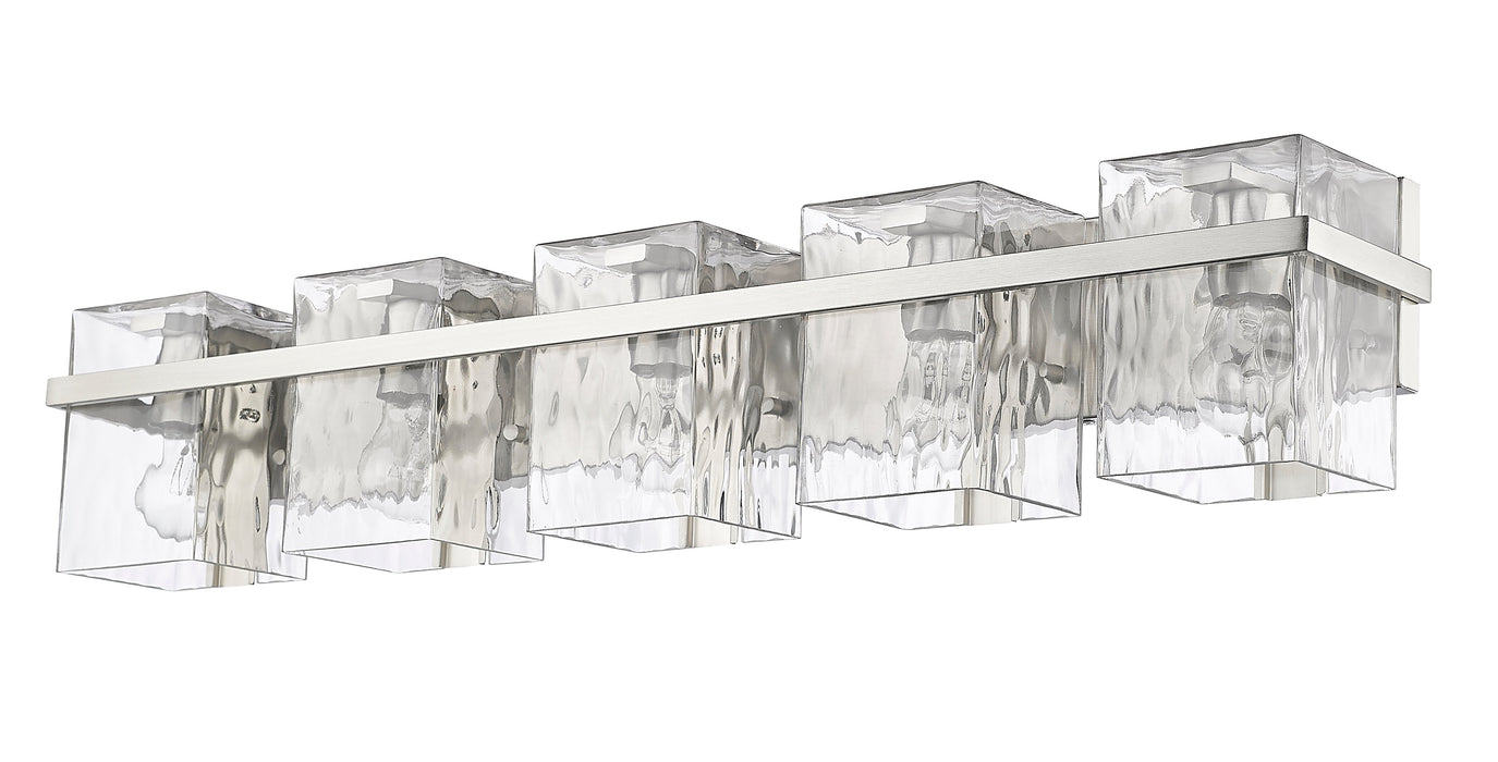 Vanity Z-Lite 1938-5V-BN Brushed Nickel Bennington 5 Light Vanity Z-Lite