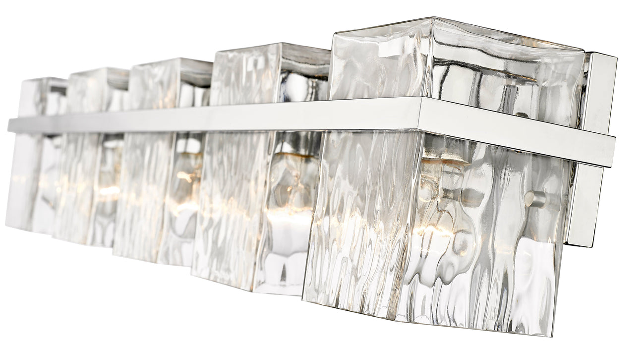 Vanity Z-Lite 1938-5V-CH Chrome Bennington 5 Light Vanity Z-Lite