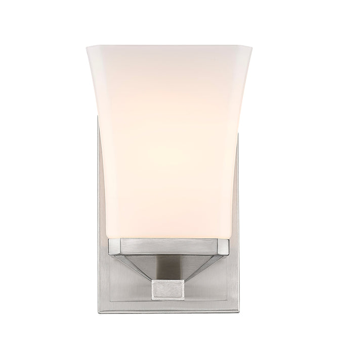Wall Sconce Z-Lite 1939-1S-BN Brushed Nickel Darcy 1 Light Wall Sconce Z-Lite