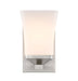 Wall Sconce Z-Lite 1939-1S-BN Brushed Nickel Darcy 1 Light Wall Sconce Z-Lite