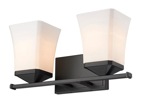 Vanity Z-Lite 1939-2V-MB Matte Black Darcy 2 Light Vanity Z-Lite