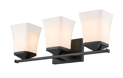 Vanity Z-Lite 1939-3V-MB Matte Black Darcy 3 Light Vanity Z-Lite