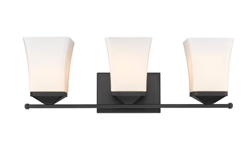 Vanity Z-Lite 1939-3V-MB Matte Black Darcy 3 Light Vanity Z-Lite