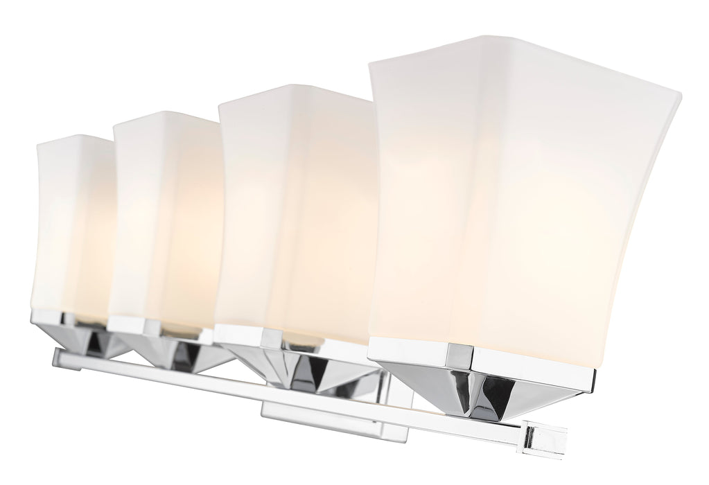 Vanity Z-Lite 1939-4V-CH Chrome Darcy 4 Light Vanity Z-Lite