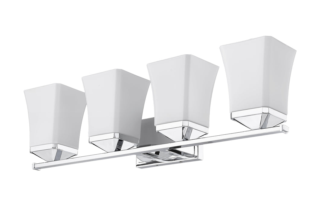 Vanity Z-Lite 1939-4V-CH Chrome Darcy 4 Light Vanity Z-Lite