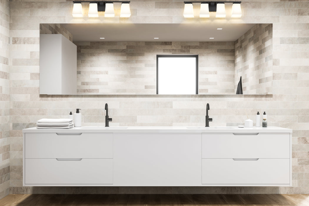 Vanity Z-Lite 1939-4V-MB Matte Black Darcy 4 Light Vanity Z-Lite