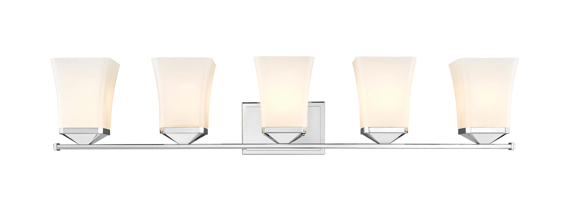 Vanity Z-Lite 1939-5V-CH Chrome Darcy 5 Light Vanity Z-Lite