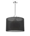 Pendant Z-Lite 194-24BK-C Chrome Arosia 1 Light Pendant Z-Lite