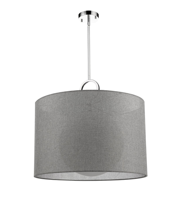 Pendant Z-Lite 194-24G-C Chrome Arosia 1 Light Pendant Z-Lite