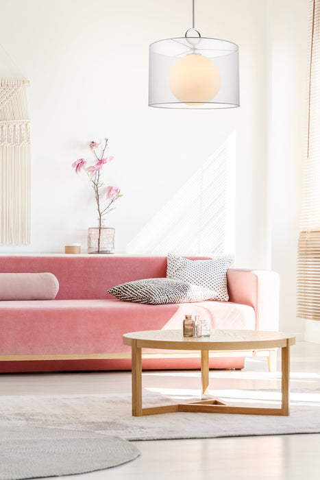 Pendant Z-Lite 194-24W-C Chrome Arosia 1 Light Pendant Z-Lite