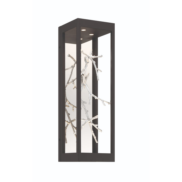 Eurofase 45699-023 Aerie 20" Silver-Black Mix LED Outdoor Wall Light
