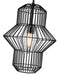 Pendant Z-Lite 1941P15-MB Matte Black Orsay 1 Light Pendant Z-Lite