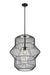 Pendant Z-Lite 1941P24-MB Matte Black Orsay 1 Light Pendant Z-Lite