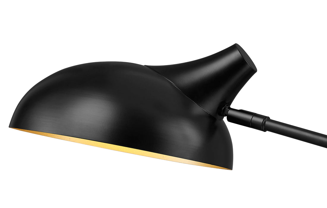 Linear Chandelier Z-Lite 1942-2L-MB Matte Black Bellamy 2 Light Linear Chandelier Z-Lite