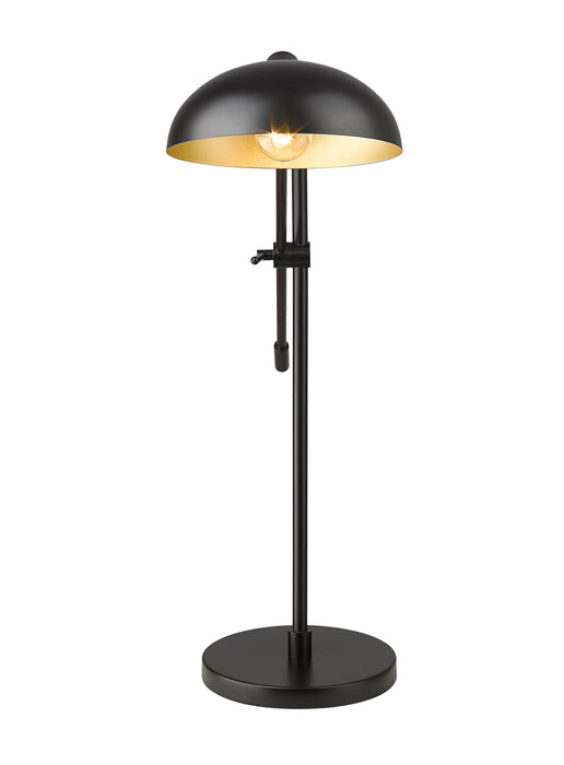 Table Lamp Z-Lite 1942TL-MB Matte Black Bellamy 1 Light Table Lamp Z-Lite