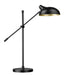Table Lamp Z-Lite 1942TL-MB Matte Black Bellamy 1 Light Table Lamp Z-Lite