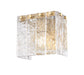Wall Sconce Z-Lite 1943-1S-MGLD Modern Gold Glacier 1 Light Wall Sconce Z-Lite