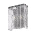 Wall Sconce Z-Lite 1943-2S-MB Matte Black Glacier 2 Light Wall Sconce Z-Lite
