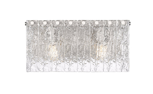 Vanity Z-Lite 1943-2V-BN Brushed Nickel Glacier 2 Light Vanity Z-Lite