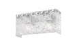 Vanity Z-Lite 1943-2V-CH Chrome Glacier 2 Light Vanity Z-Lite