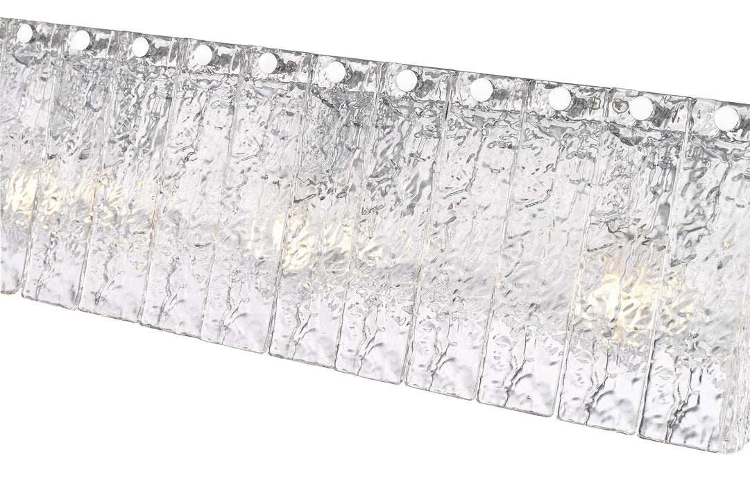 Vanity Z-Lite 1943-3V-CH Chrome Glacier 3 Light Vanity Z-Lite