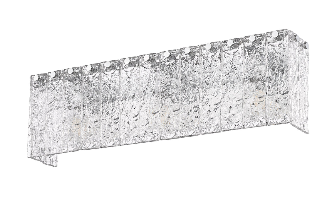 Vanity Z-Lite 1943-3V-CH Chrome Glacier 3 Light Vanity Z-Lite