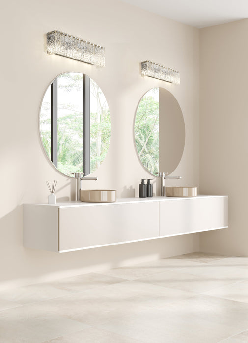 Vanity Z-Lite 1943-3V-CH Chrome Glacier 3 Light Vanity Z-Lite