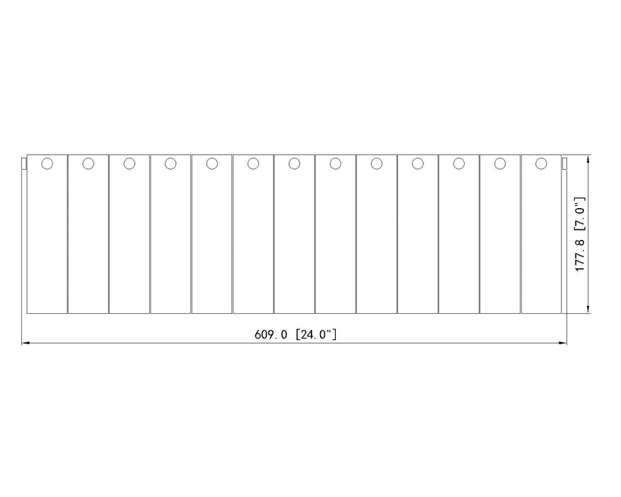 Vanity Z-Lite 1943-3V-MGLD Modern Gold Glacier 3 Light Vanity Z-Lite