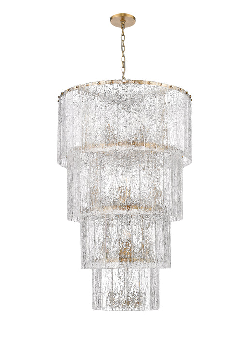 Chandelier Z-Lite 1943-48MGLD Modern Gold Glacier 18 Light Chandelier Z-Lite