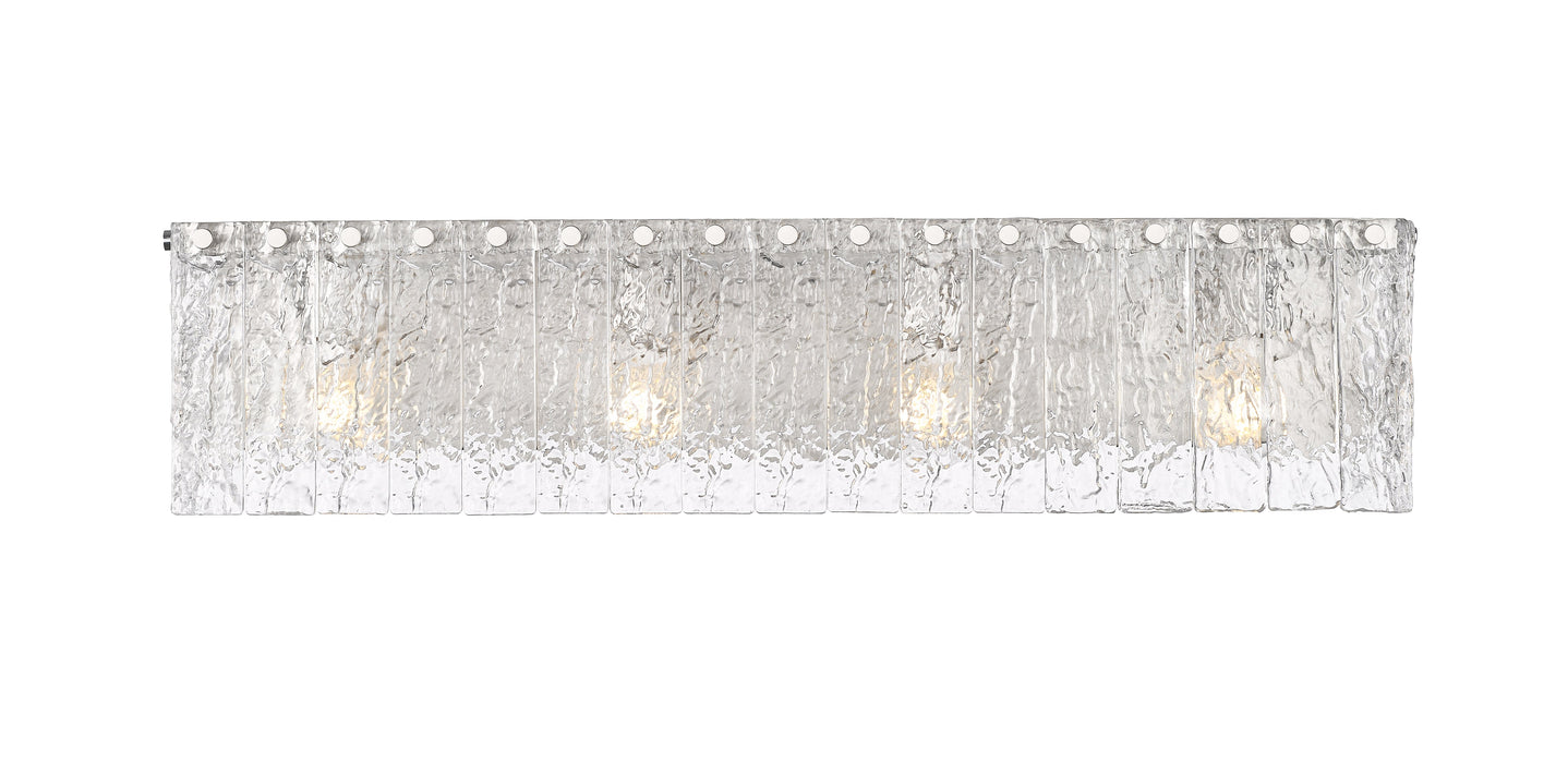 Vanity Z-Lite 1943-4V-BN Brushed Nickel Glacier 4 Light Vanity Z-Lite