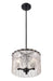 Pendant Z-Lite 1943P12-MB Matte Black Glacier 3 Light Pendant Z-Lite