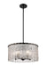 Pendant Z-Lite 1943P18-MB Matte Black Glacier 5 Light Pendant Z-Lite