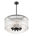 Pendant Z-Lite 1943P26-2-MB Matte Black Glacier 10 Light Pendant Z-Lite