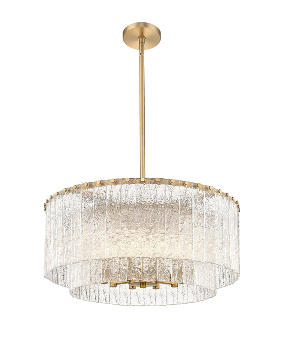 Pendant Z-Lite 1943P26-2-MGLD Modern Gold Glacier 10 Light Pendant Z-Lite