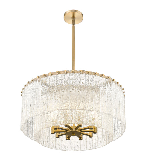Pendant Z-Lite 1943P26-2-MGLD Modern Gold Glacier 10 Light Pendant Z-Lite