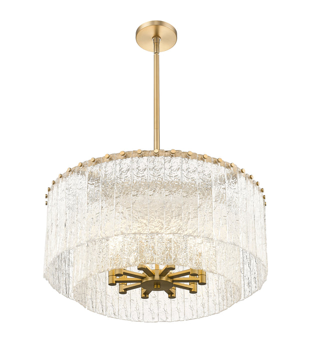Pendant Z-Lite 1943P26-2-MGLD Modern Gold Glacier 10 Light Pendant Z-Lite
