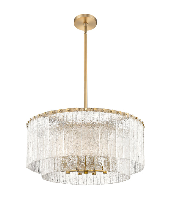 Pendant Z-Lite 1943P26-2-MGLD Modern Gold Glacier 10 Light Pendant Z-Lite